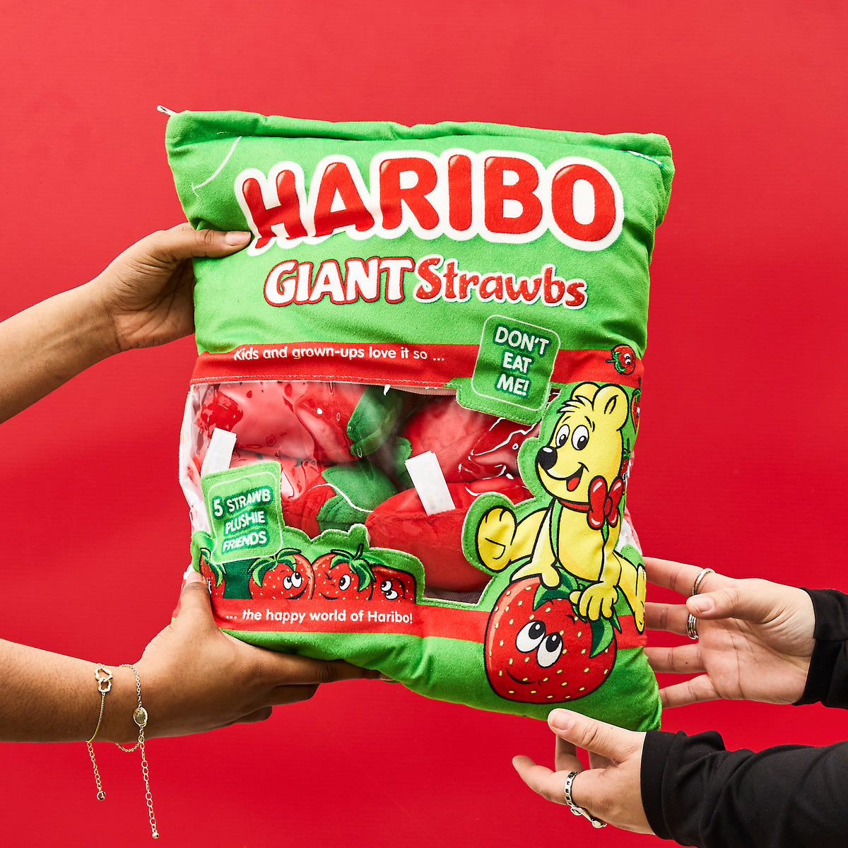 PAQUET PELUCHES FRAISES HARIBO