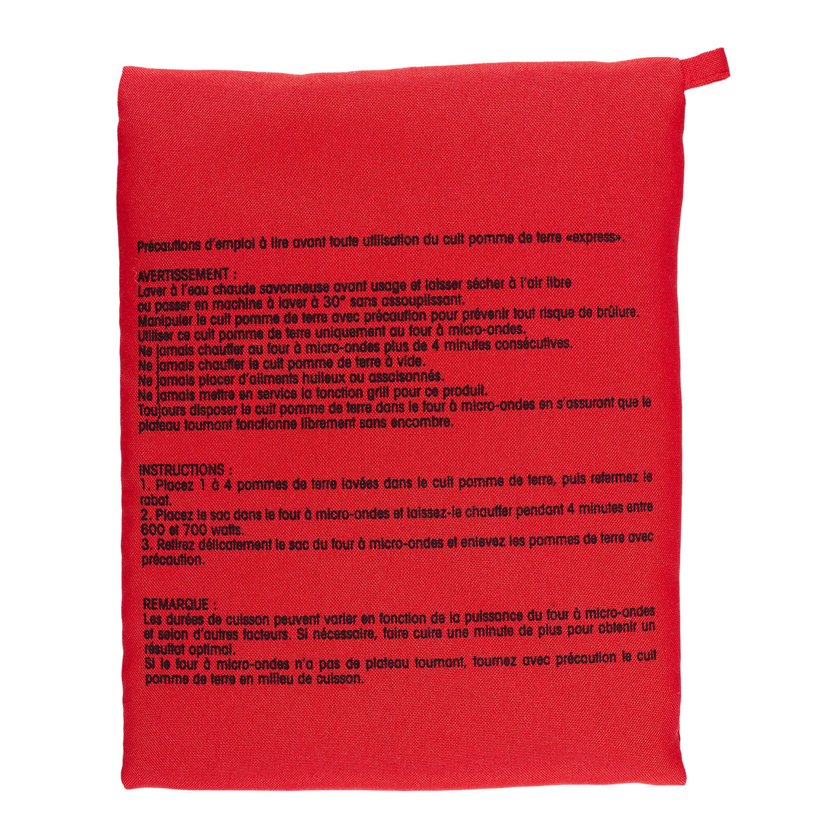 CUIT POMME DE TERRE MICRO-ONDES