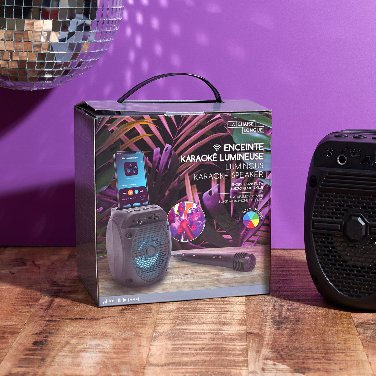 ENCEINTE BT MICRO KARAOKE