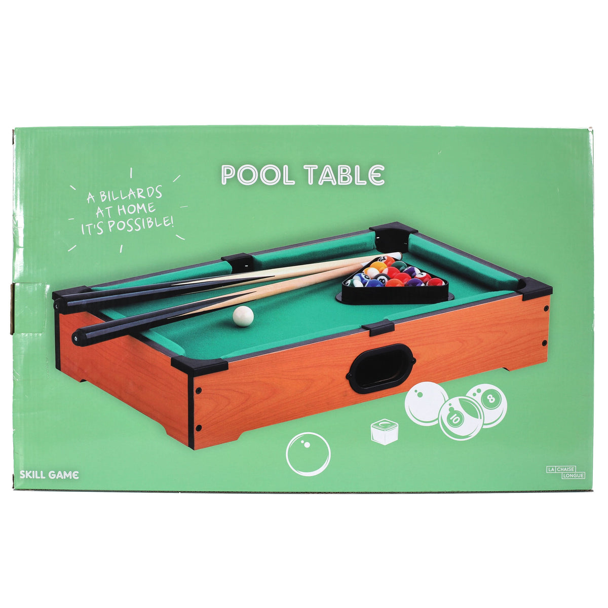 JEU DE TABLE BILLARD