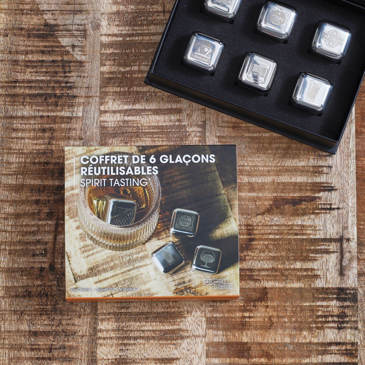 COFFRET DE 6 GLACONS SPIRIT TASTING