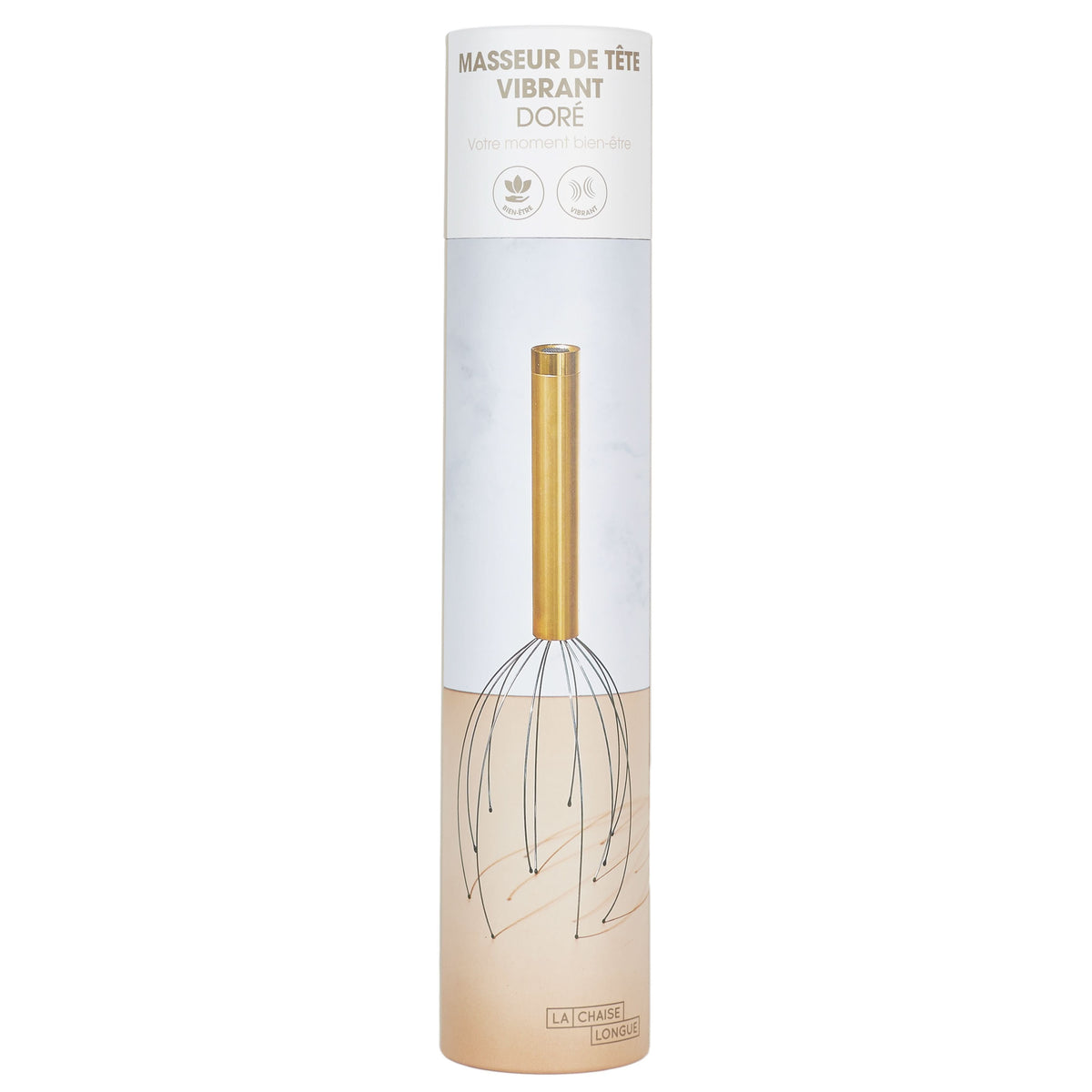 MASSEUR DE TETE VIBRANT GOLD