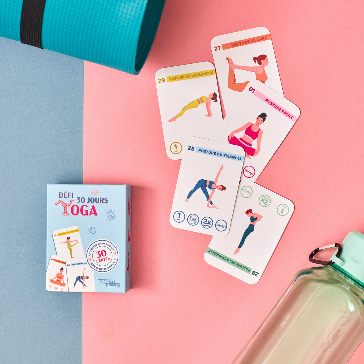 CARTES CHALLENGE YOGA