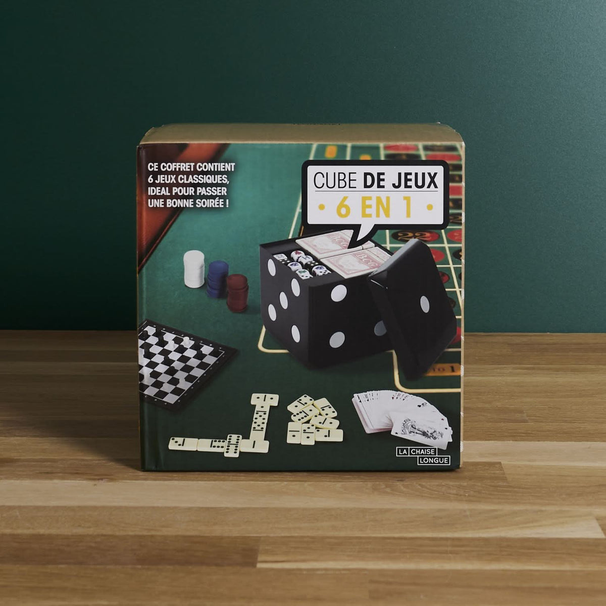 CUBE DE JEUX 6 EN 1