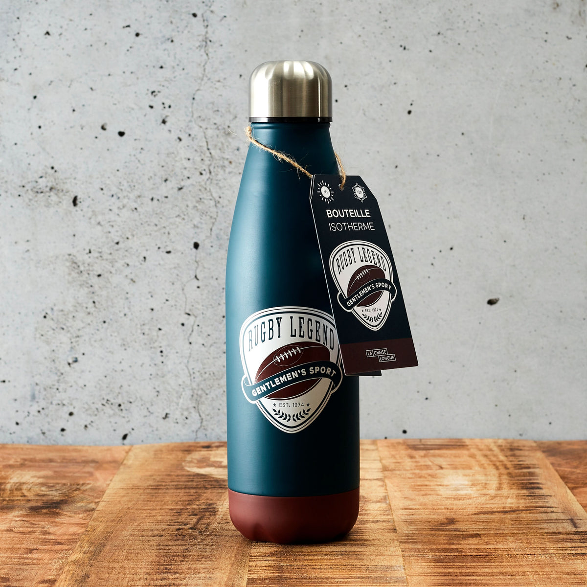 BOUTEILLE ISOTHERME RUGBY