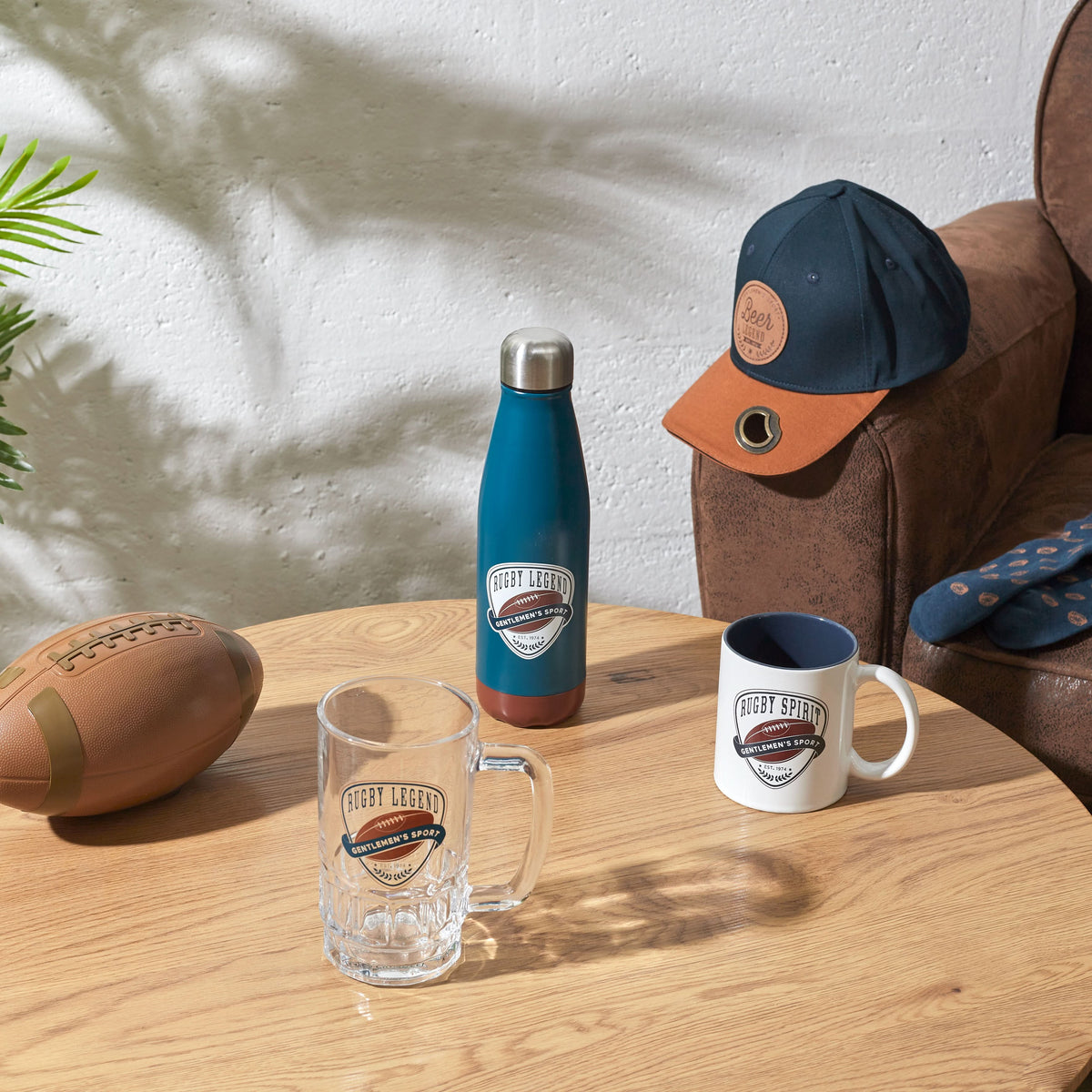 BOUTEILLE ISOTHERME RUGBY