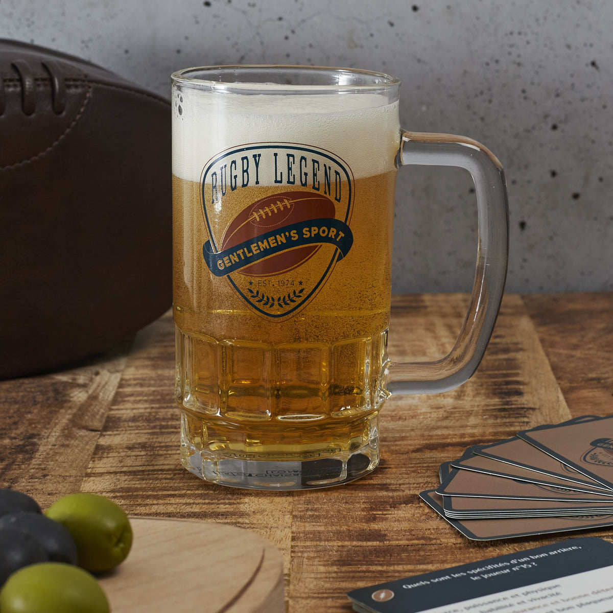 CHOPE A BIERE RUGBY