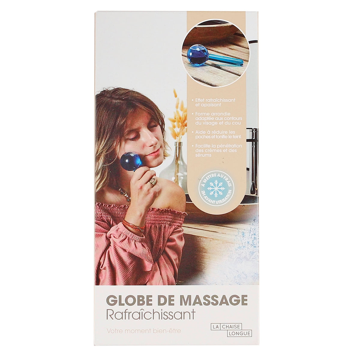 GLOBE DE MASSAGE RAFRAICHISSANT