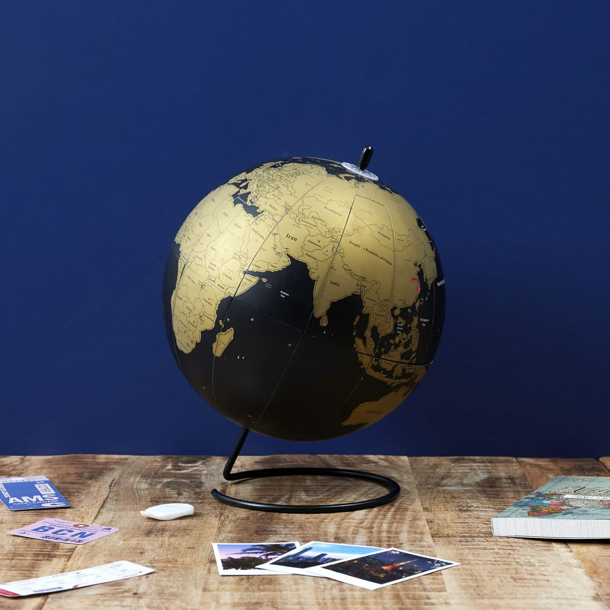GLOBE À GRATTER