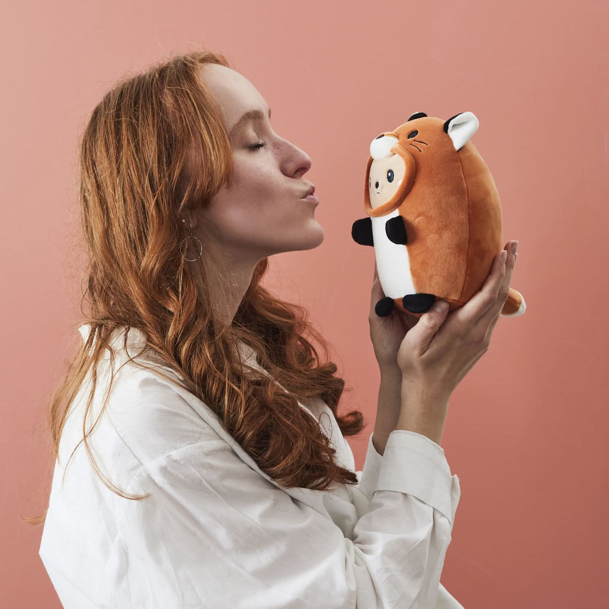 PELUCHE COSY CAT DEGUISE RENARD
