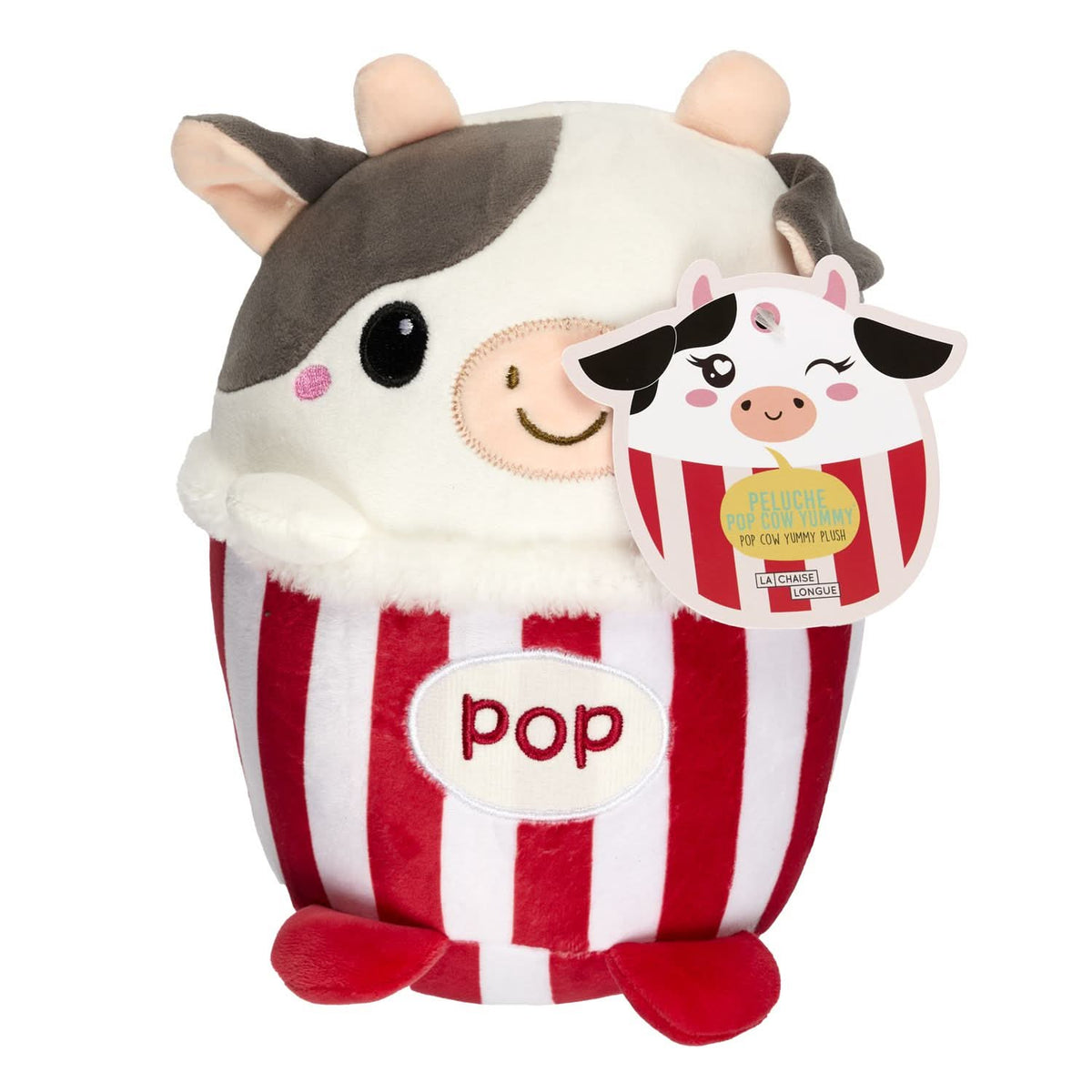 PELUCHE YUMMY COW POP CORN