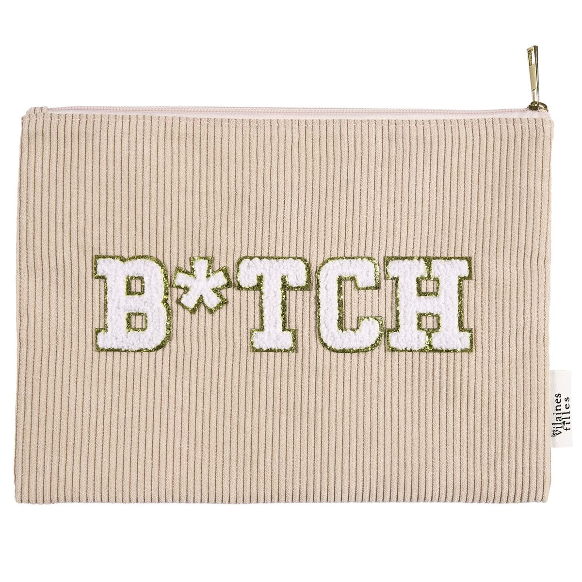 TROUSSE DE TOILETTE VELOURS B*TCH