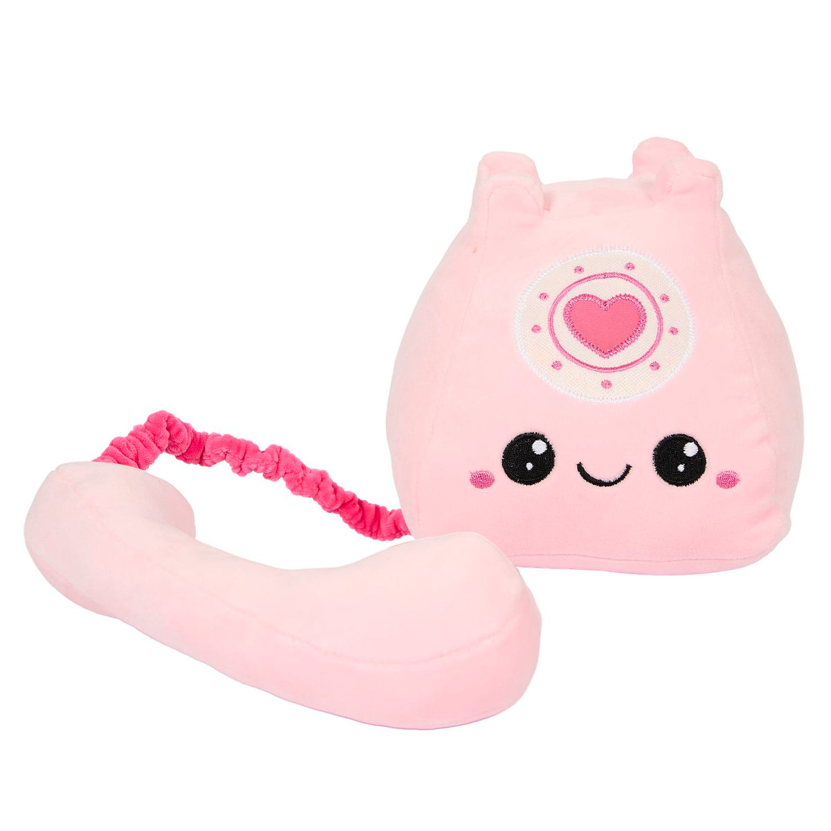 PELUCHE TELEPHONE ROSE