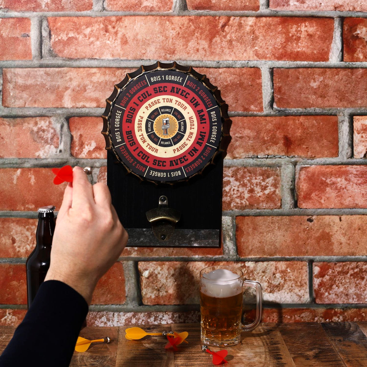 DRINKING GAME DECAPSULEUR FLECHETTES