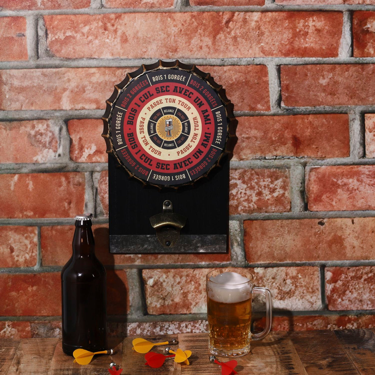 DRINKING GAME DECAPSULEUR FLECHETTES
