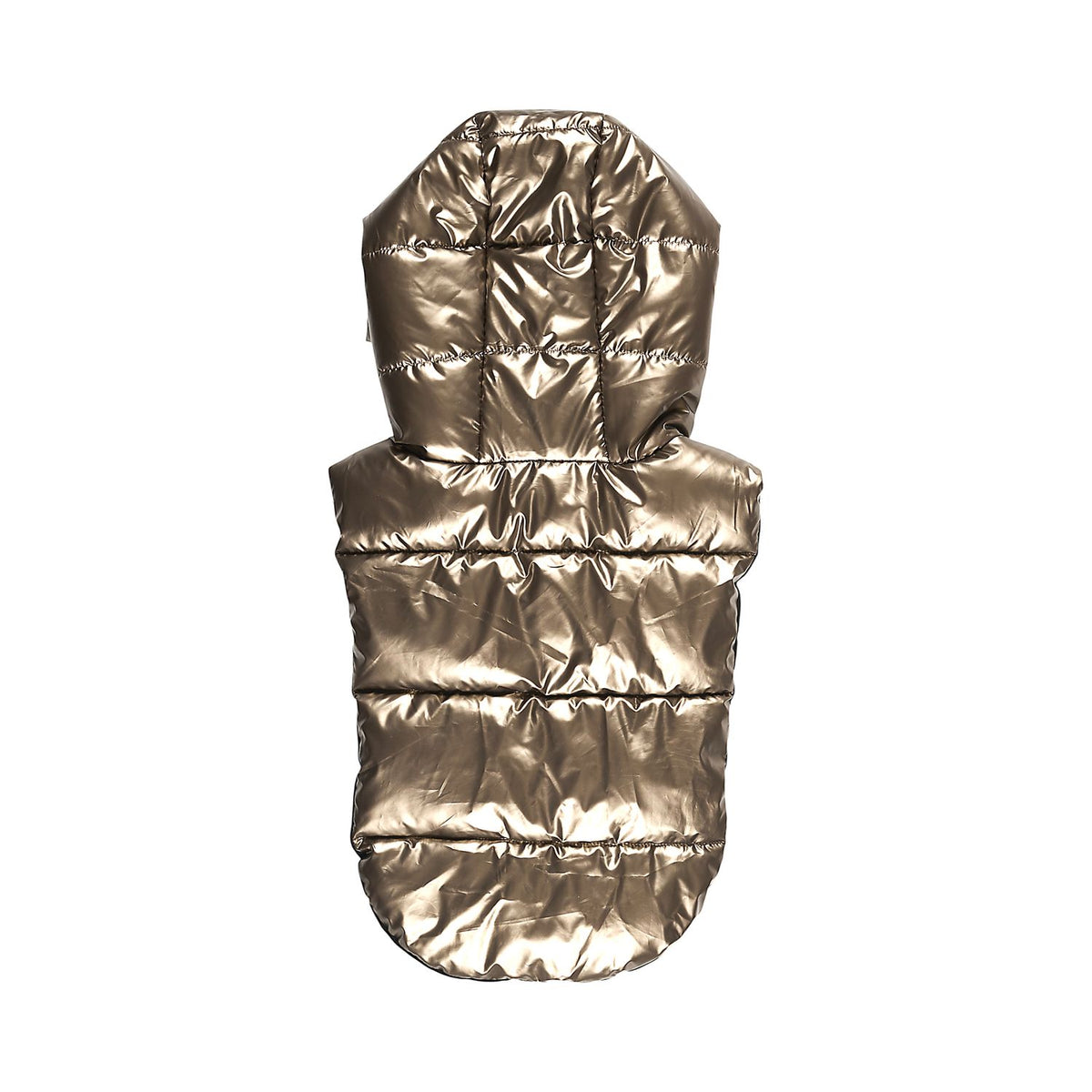 CAPUCHE DOUDOUNE REVERSIBLE GOLD