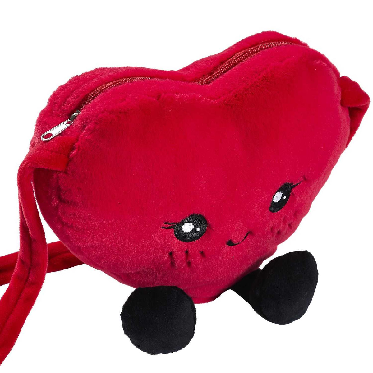 SAC PELUCHE COEUR