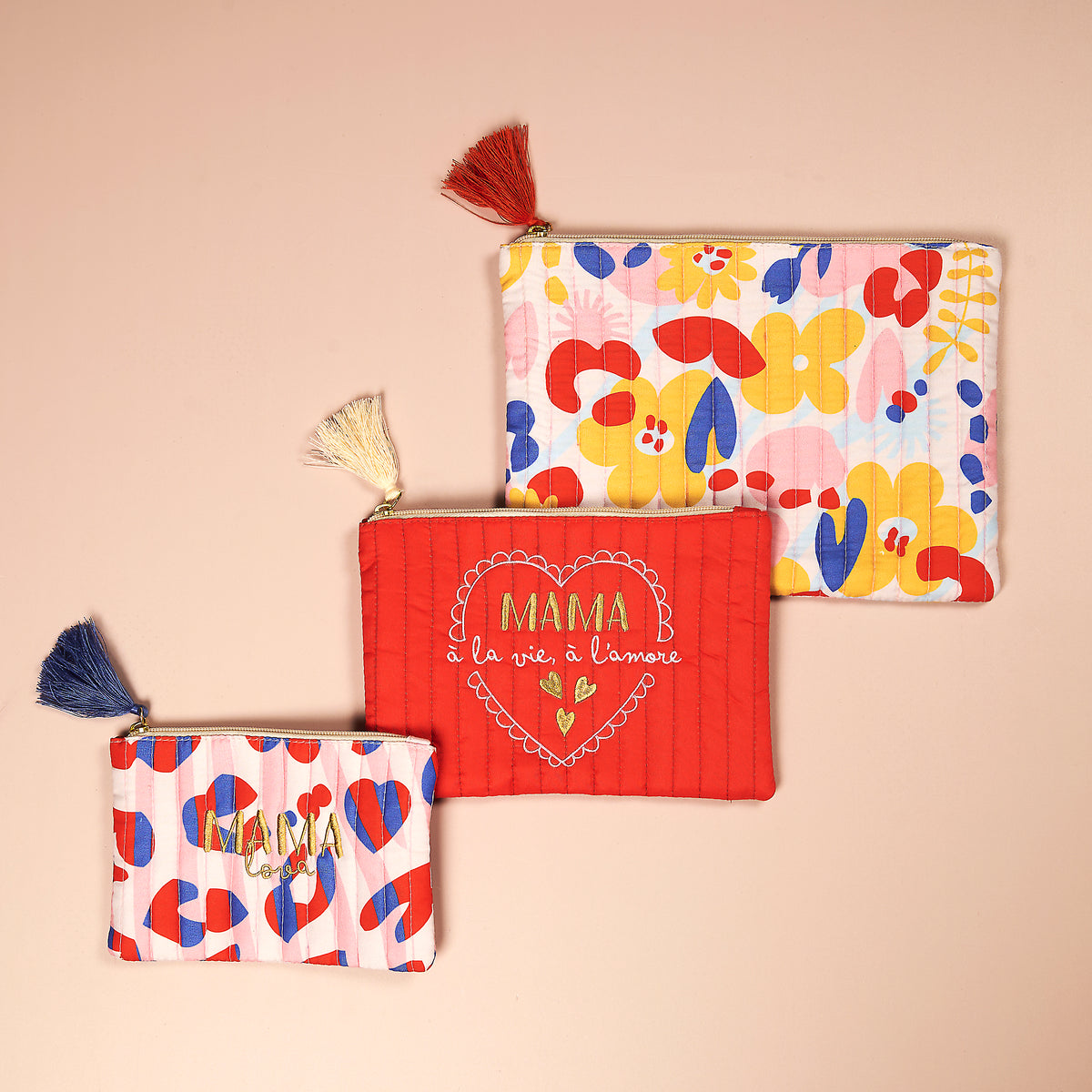 TRIO DE POCHETTES MAMA MI AMORE