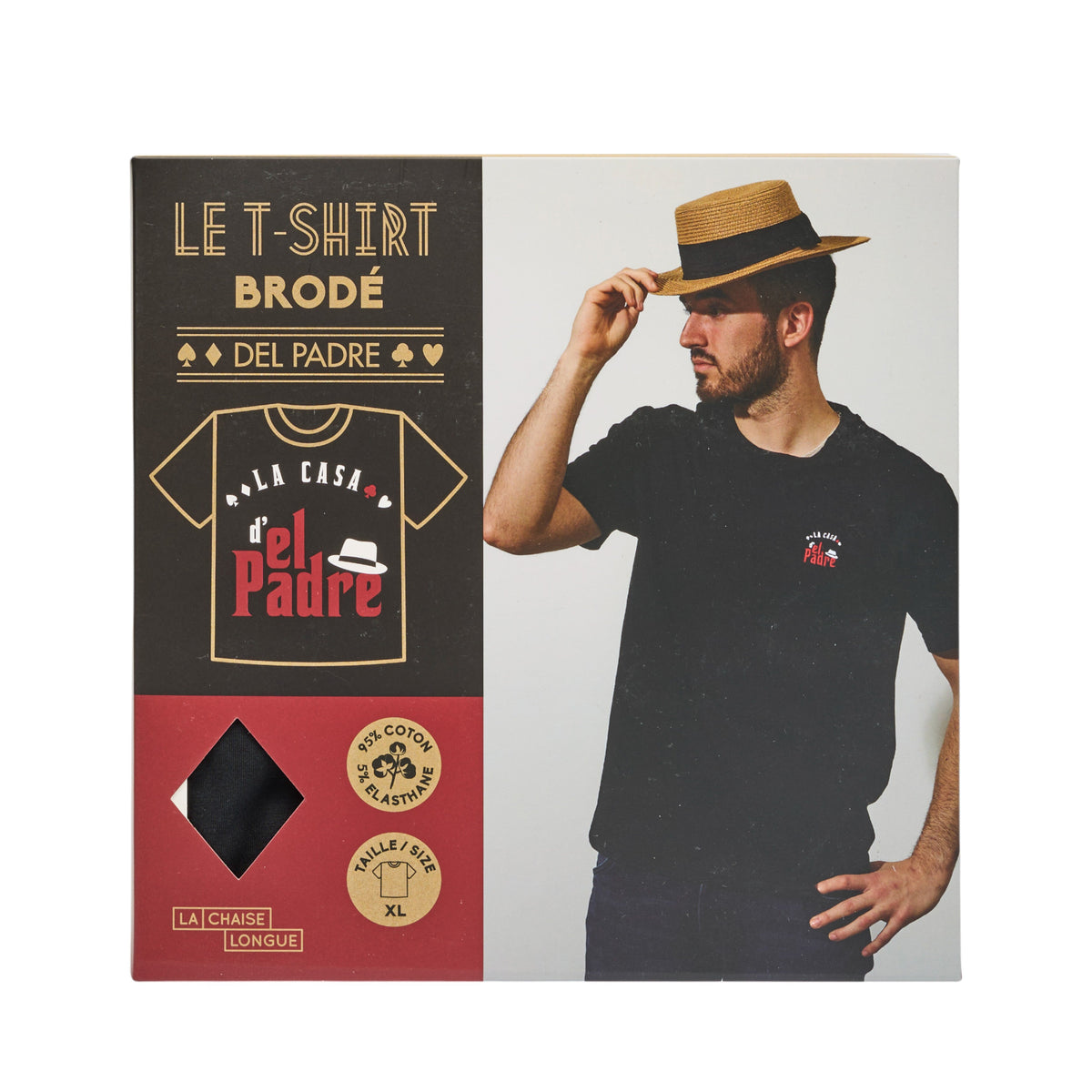 COFFRET T-SHIRT BRODE EL PADRE XL