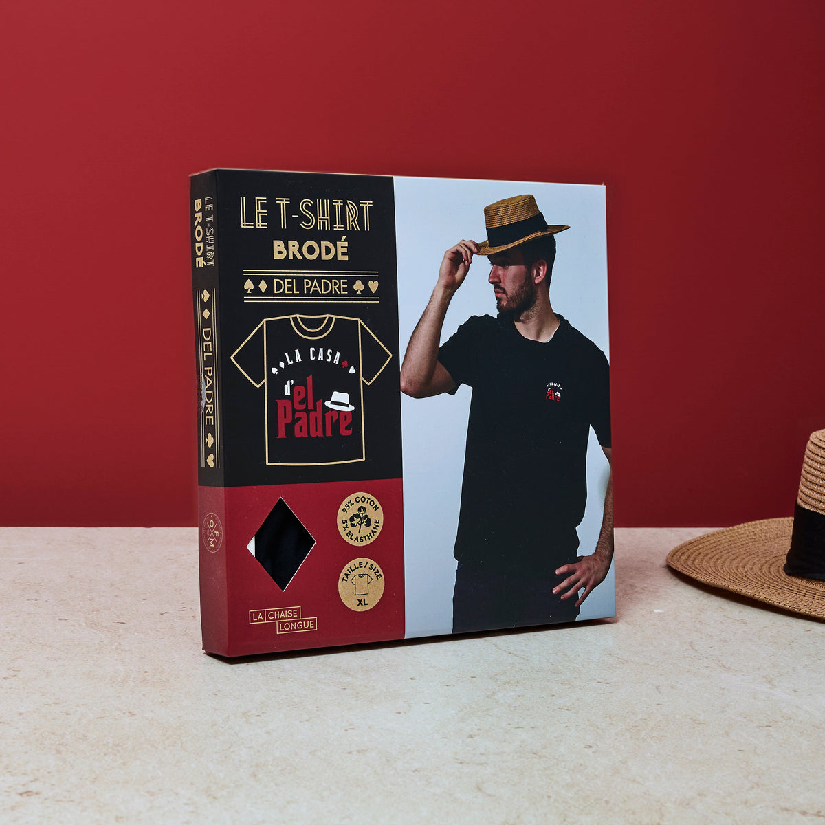 COFFRET T-SHIRT BRODE EL PADRE XL