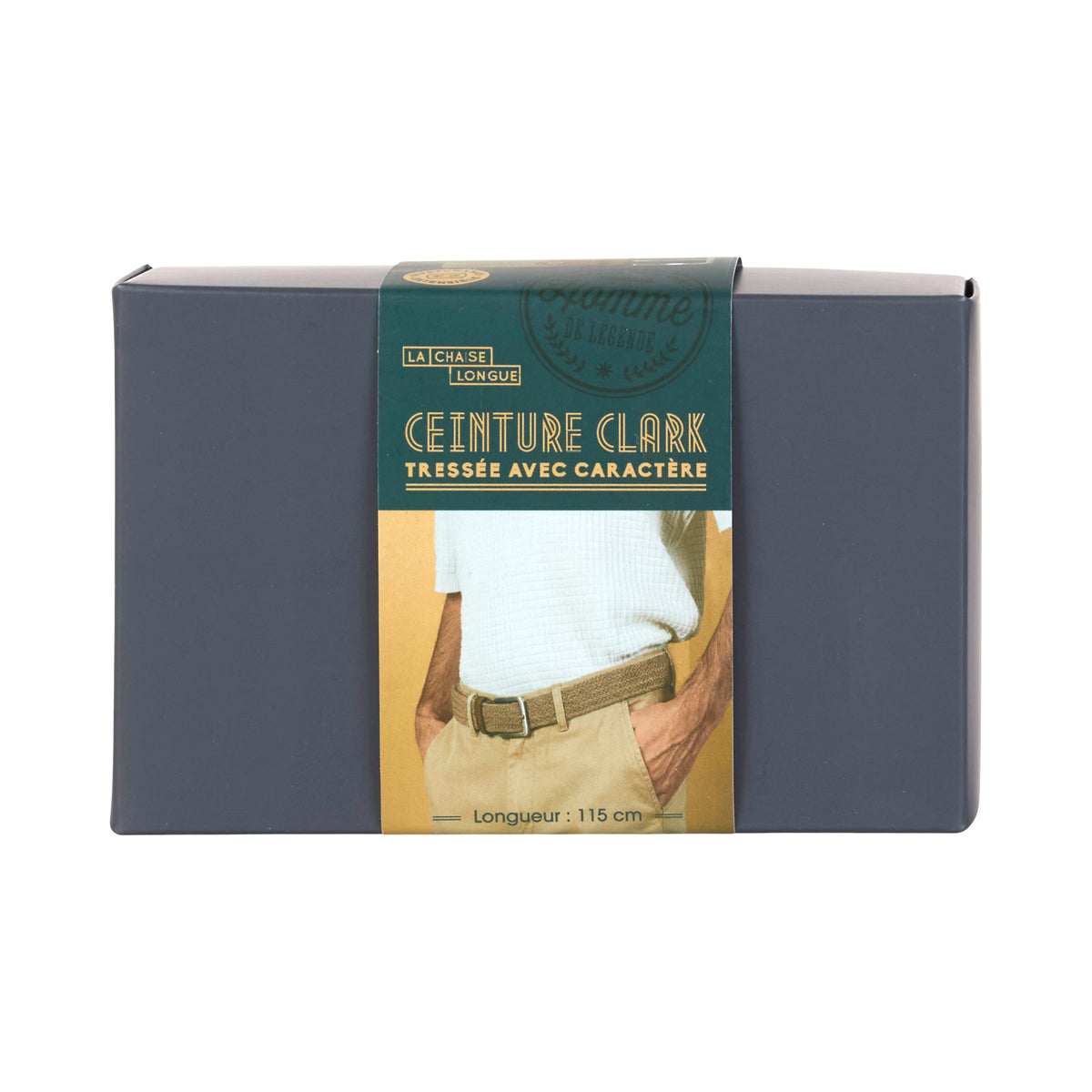 CEINTURE HOMME TAUPE