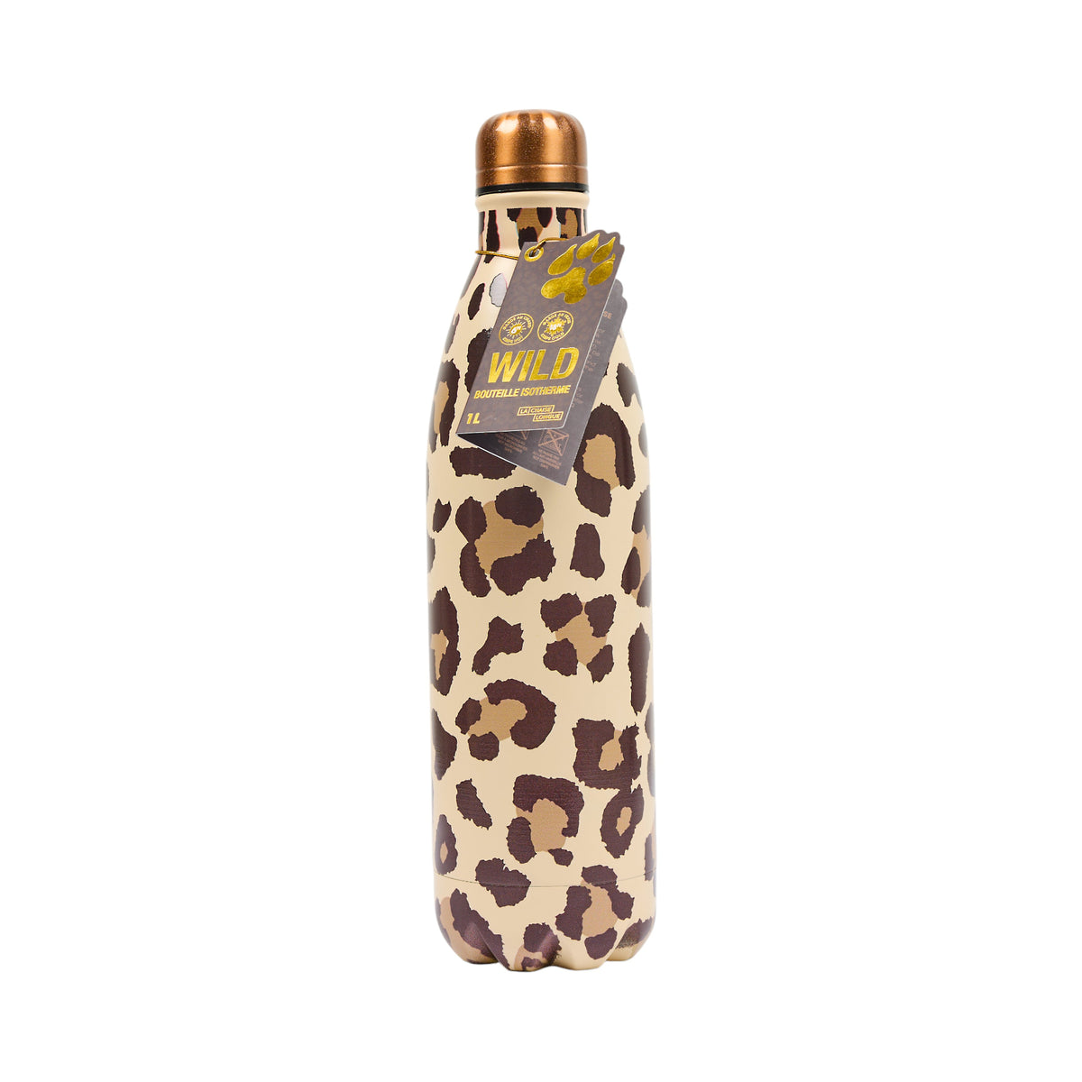 BOUTEILLE ISOTHERME LEOPARD WILD