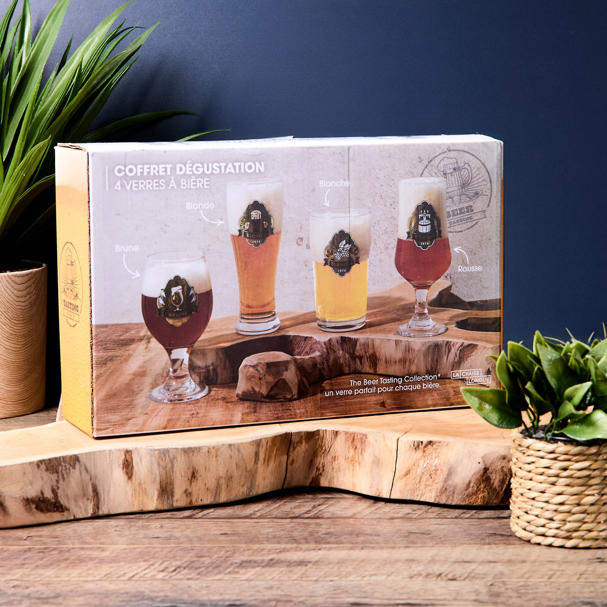 COFFRET 4 VERRES A BIERE