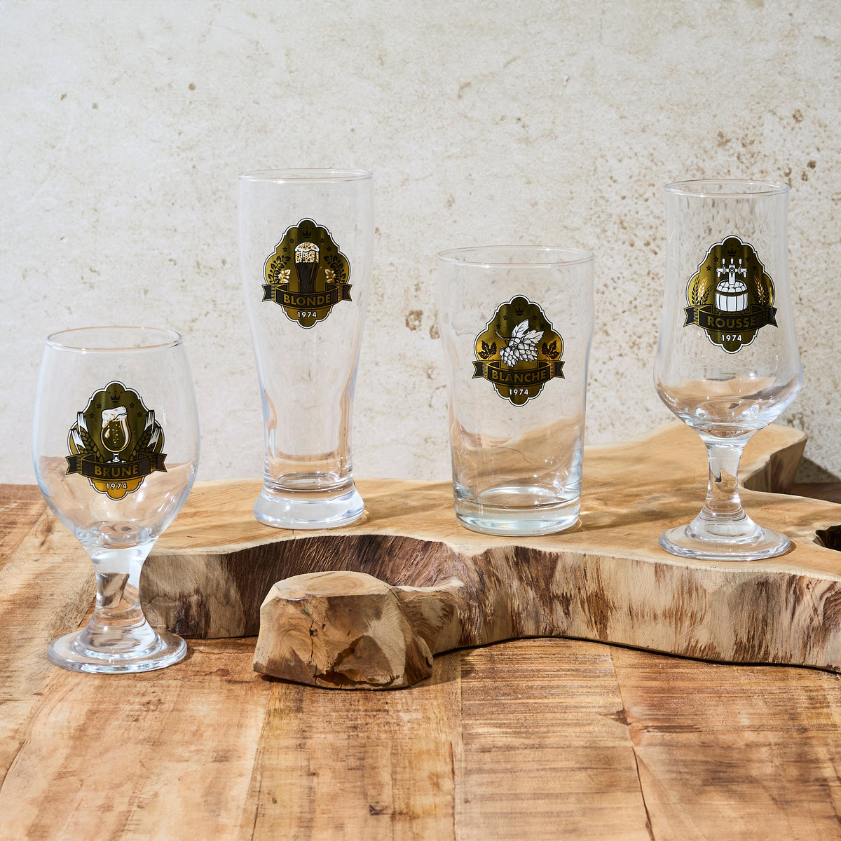 COFFRET 4 VERRES A BIERE