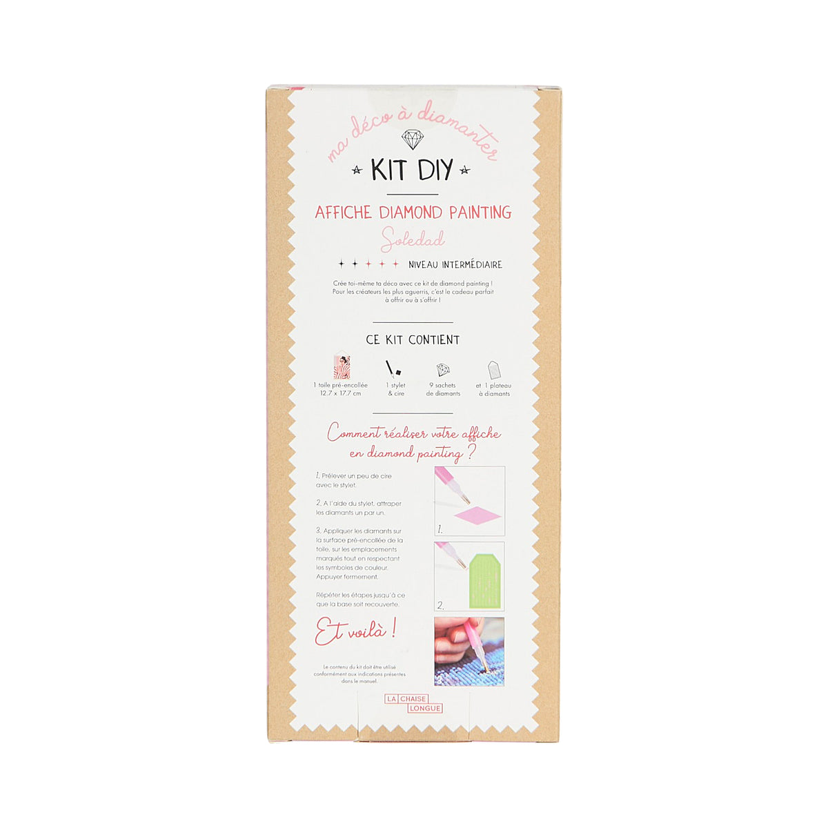KIT DIY DIAMOND PAINTING AFFICHE SOLEDAD