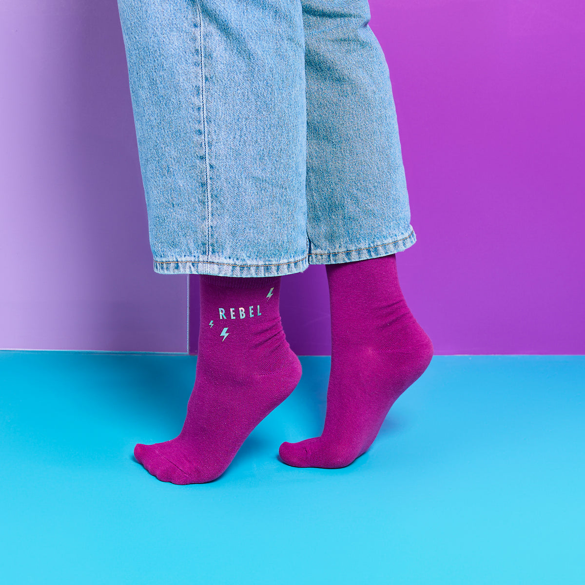 CHAUSSETTES KPOP REBEL 36-41