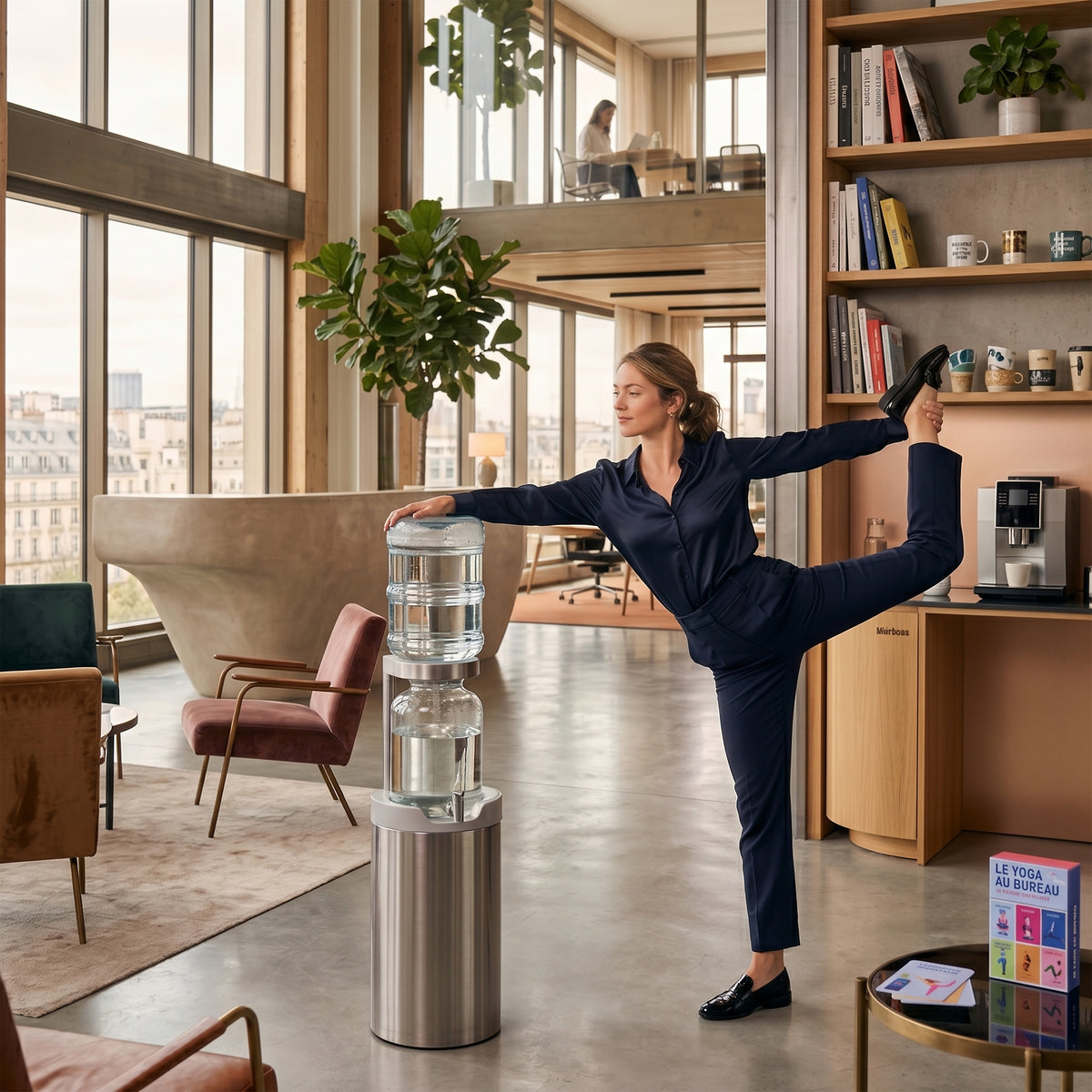CARTES BIEN ETRE DU YOGA AU BUREAU