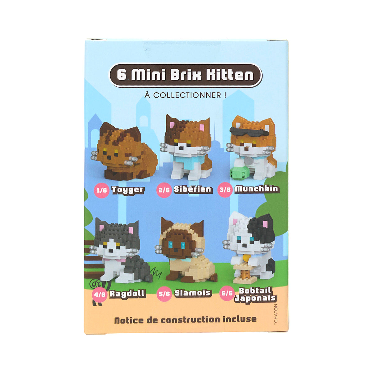 BLIND BOX MINI BRIX CHAT KITTEN