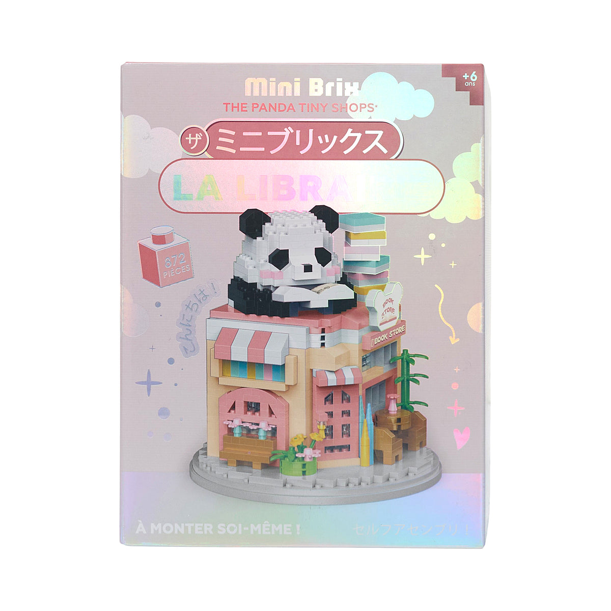 MINI BRIX PANDA LIBRAIRIE