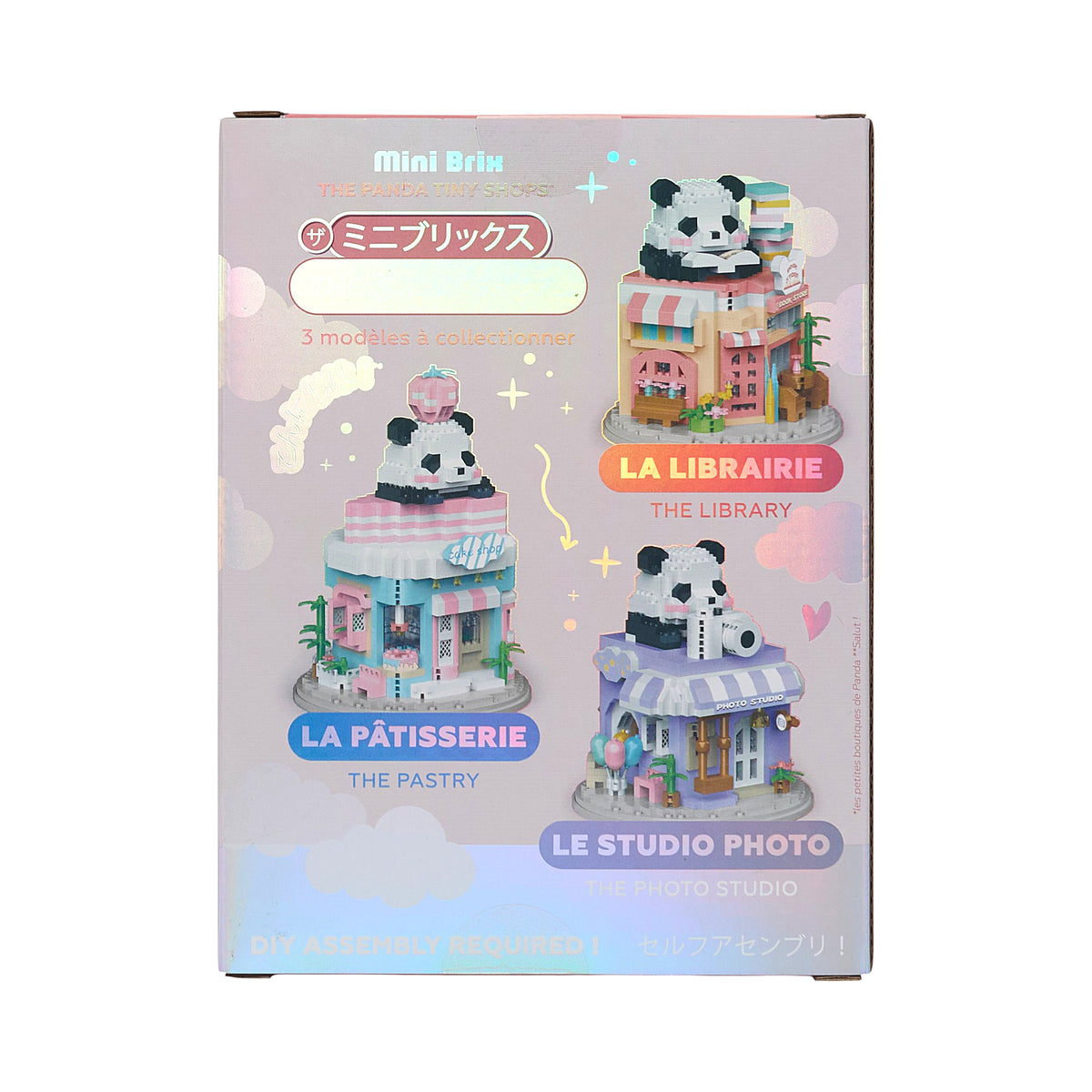 MINI BRIX PANDA LIBRAIRIE