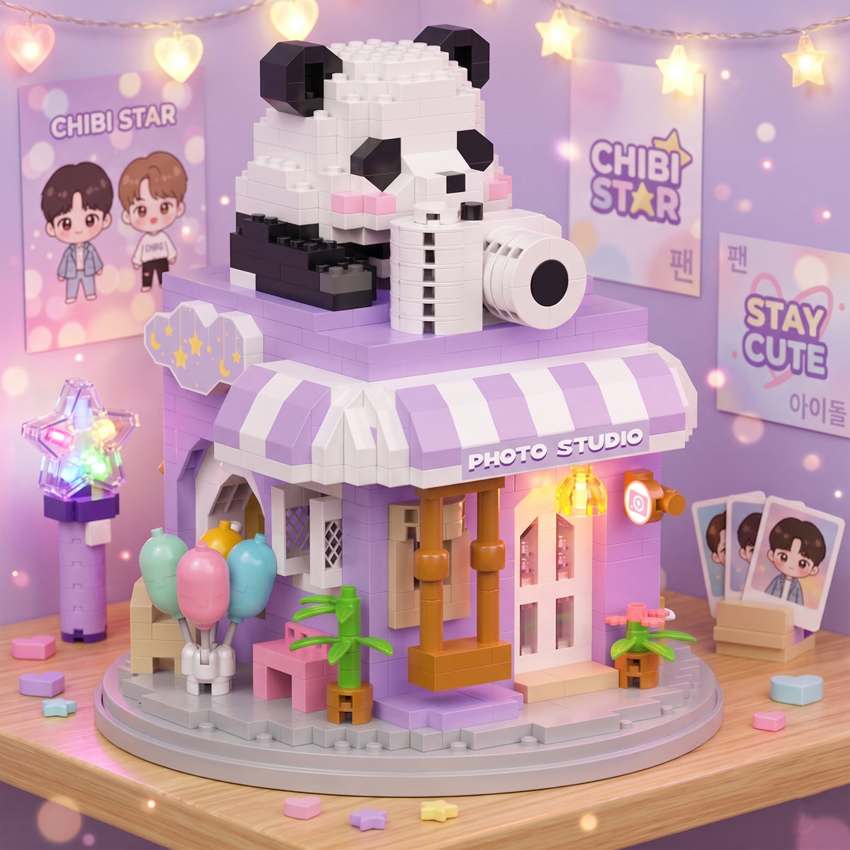 MINI BRIX PANDA STUDIO PHOTO