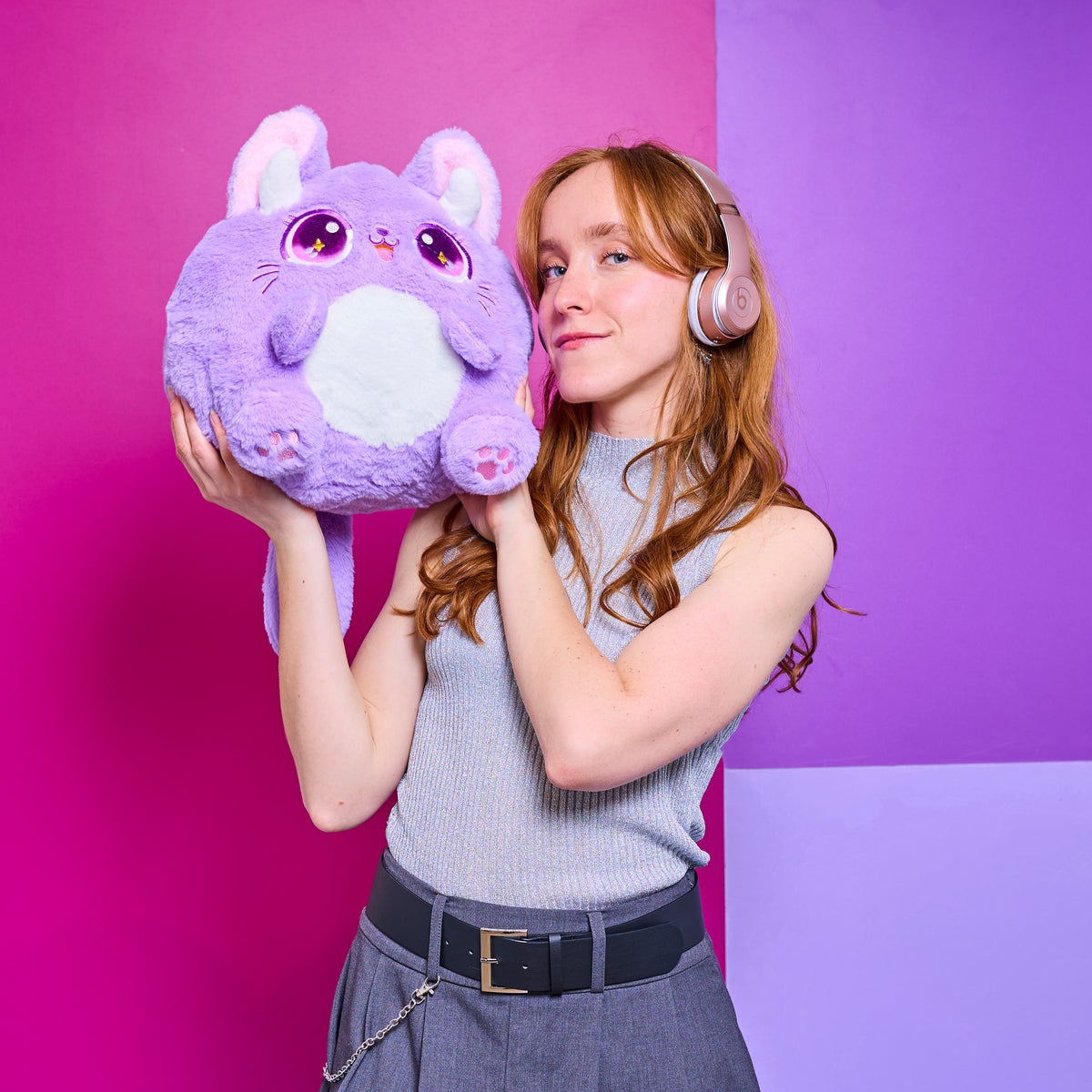 PELUCHE ONI CHAT VIOLET K-POP