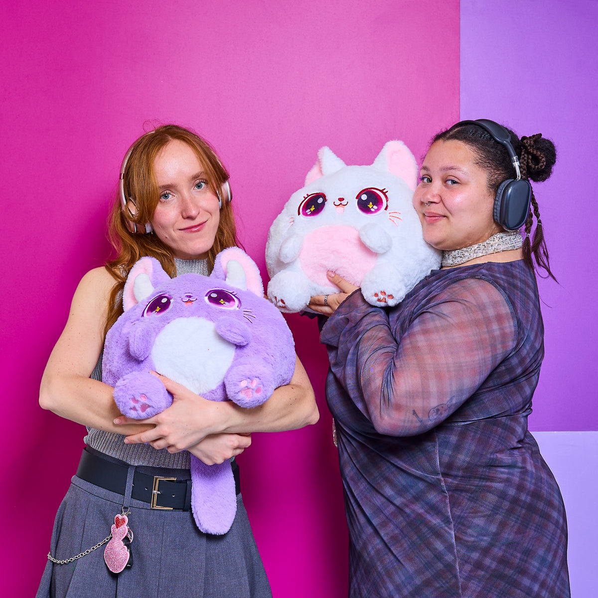PELUCHE ONI CHAT VIOLET K-POP