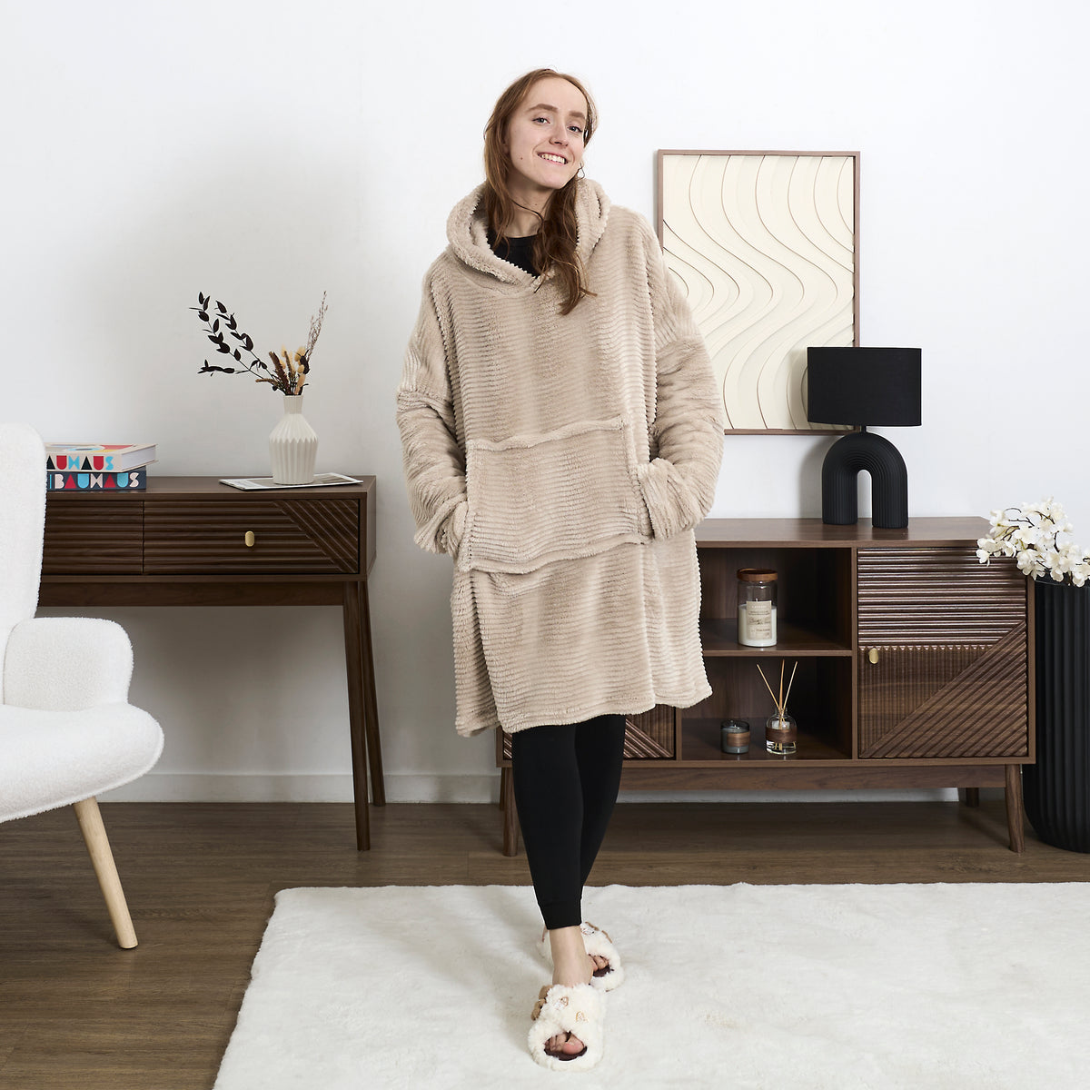 SWEAT PLAID COSY TIME COTELE