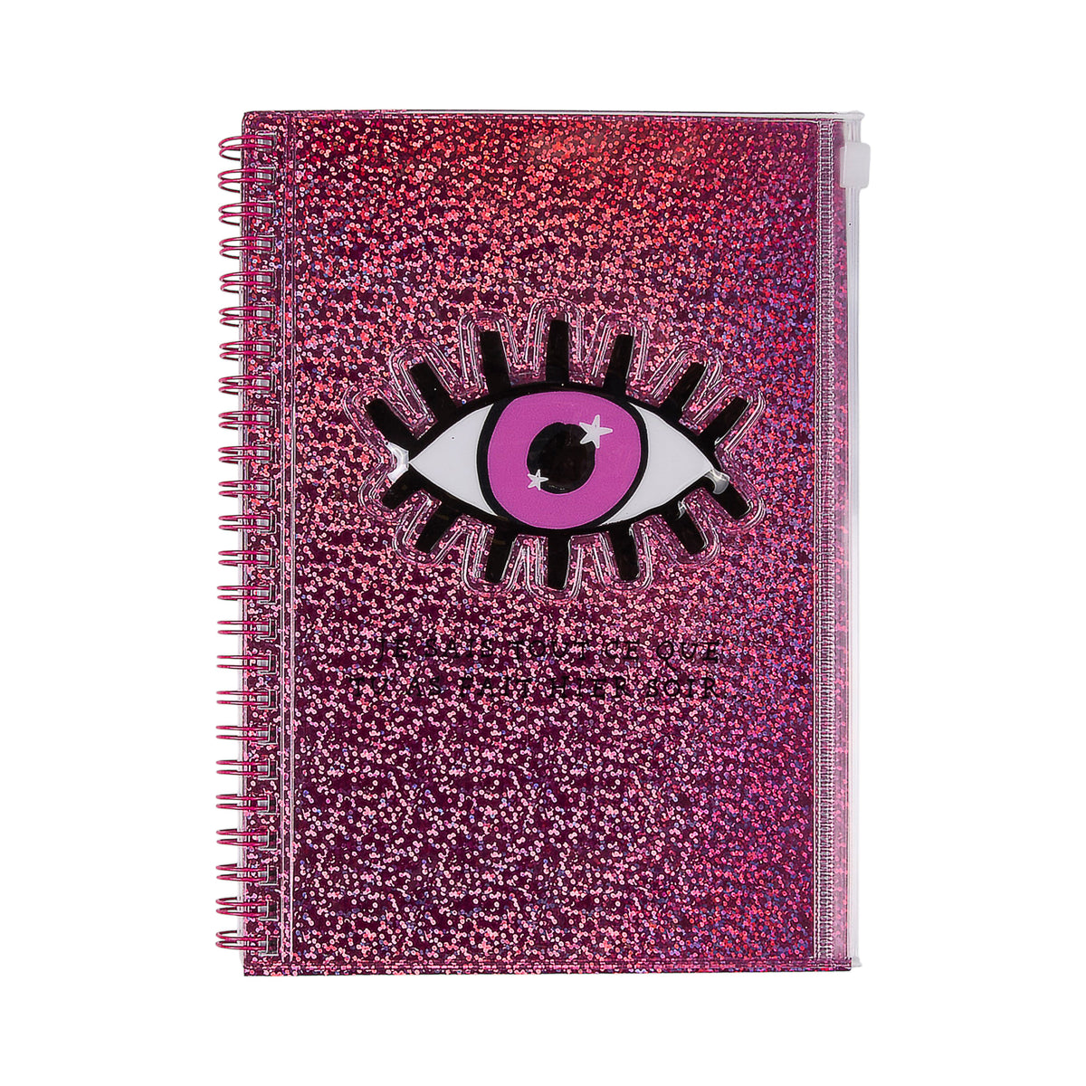 CARNET PAILLETTES KARMA JE SAIS TOUT