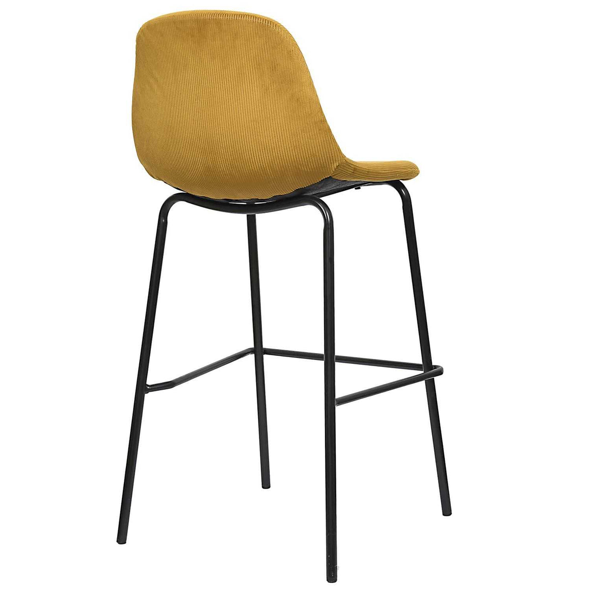CHAISE DE BAR GIULIA JAUNE