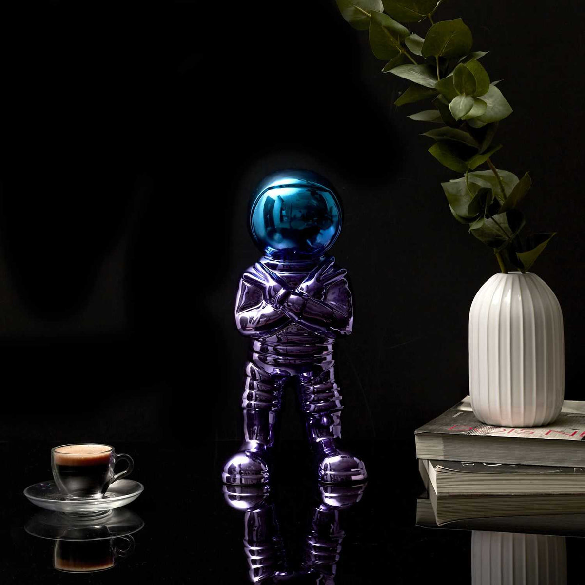ASTRONAUTE ELECTROPLATE H33CM