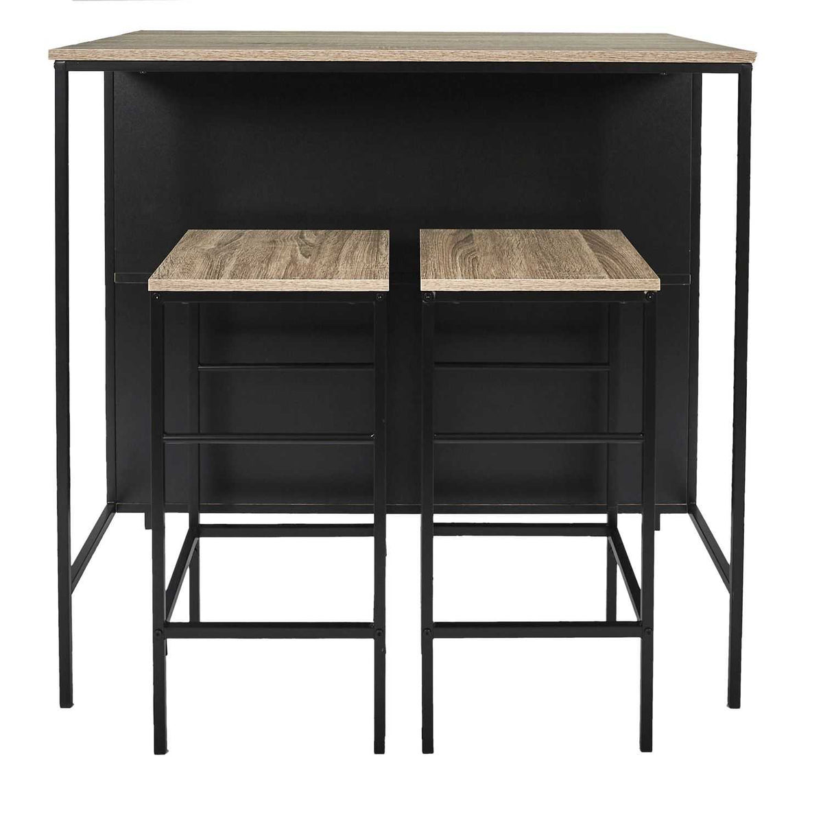 TABLE ILOT 2 TABOURETS LOKA