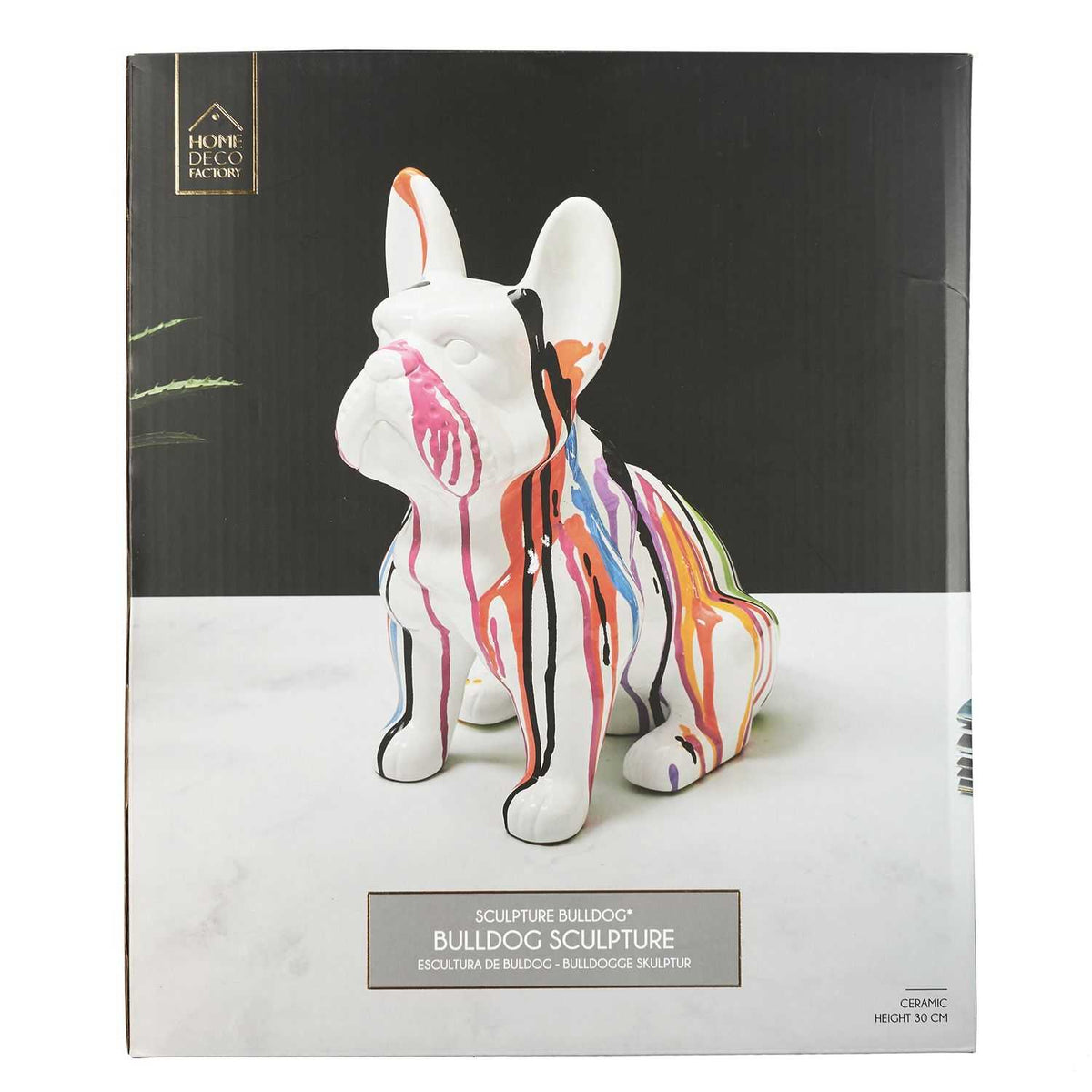 BULLDOG CERAMIQUE COULURES 30CM