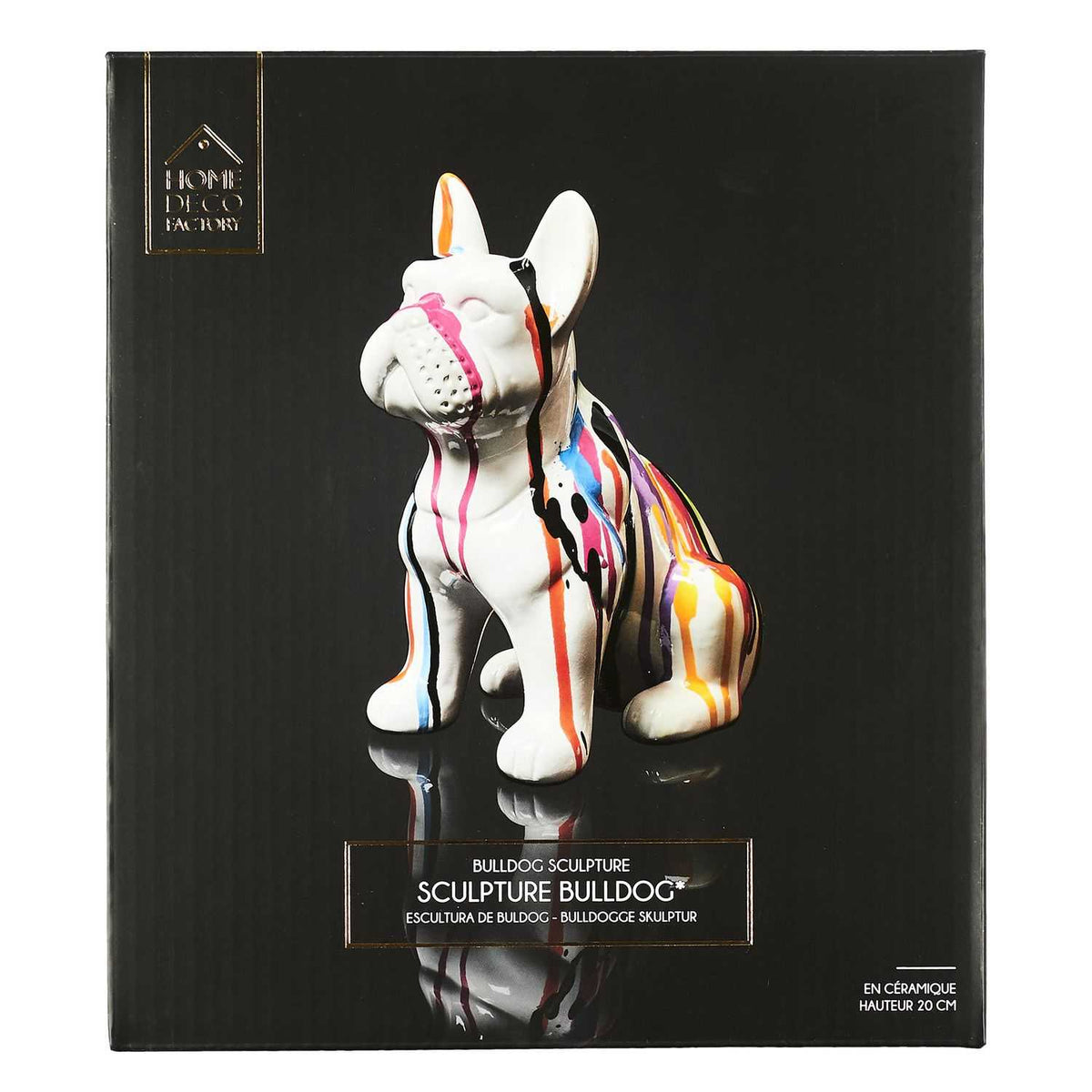 BULLDOG CERAMIQUE COULURES 20CM