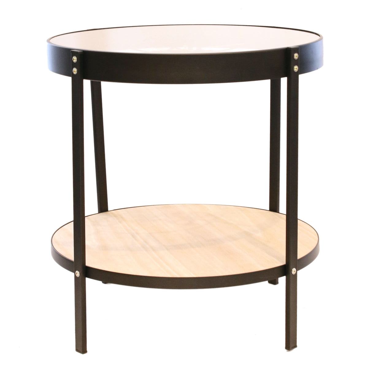 TABLE D APPOINT HORLOGE 50.5X50.5X49CM