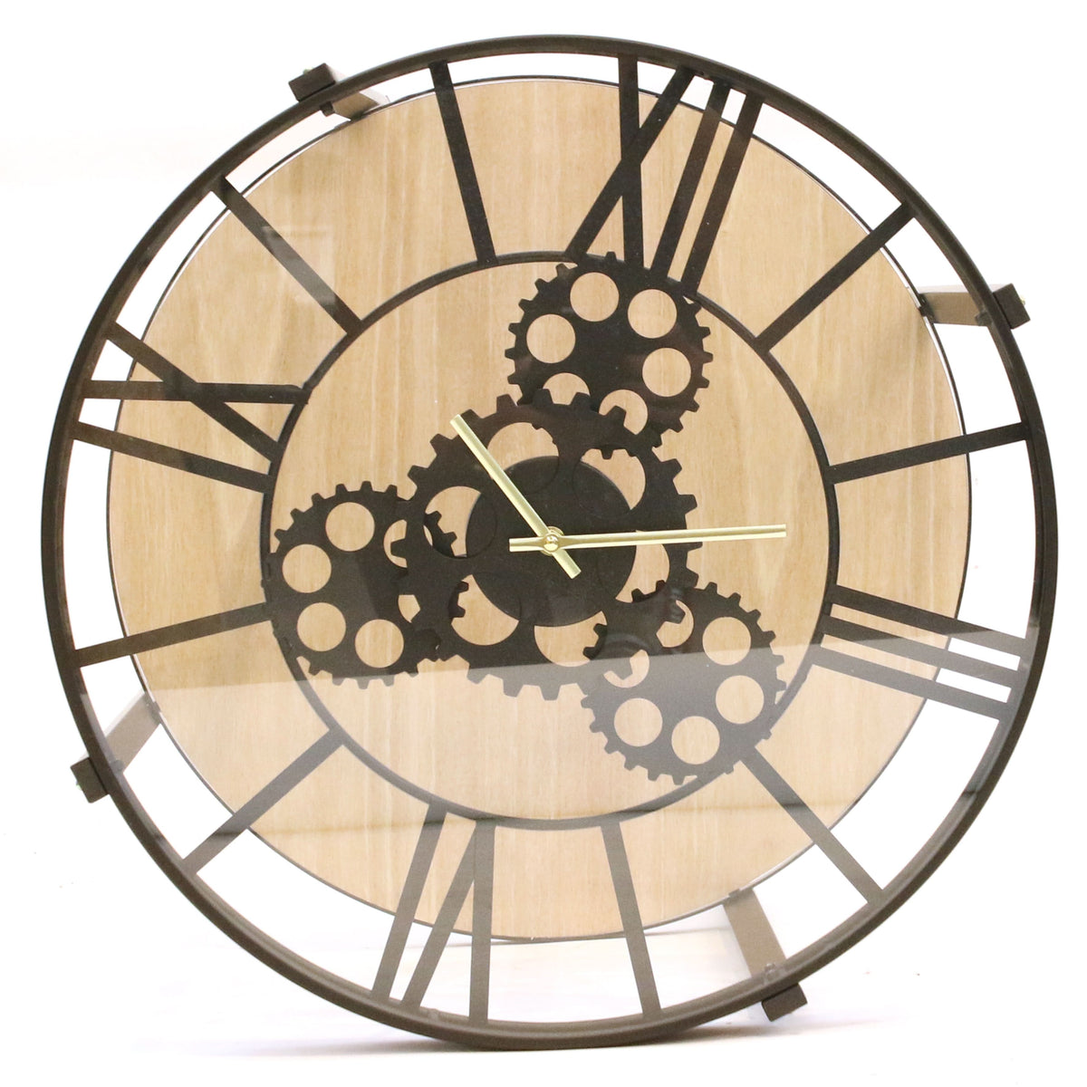 TABLE D APPOINT HORLOGE 50.5X50.5X49CM