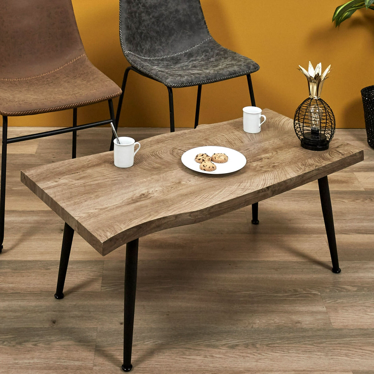 TABLE BASSE FOREST NOIR