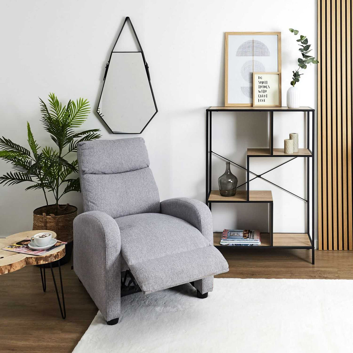 FAUTEUIL DE RELAXATION DREAM GRIS