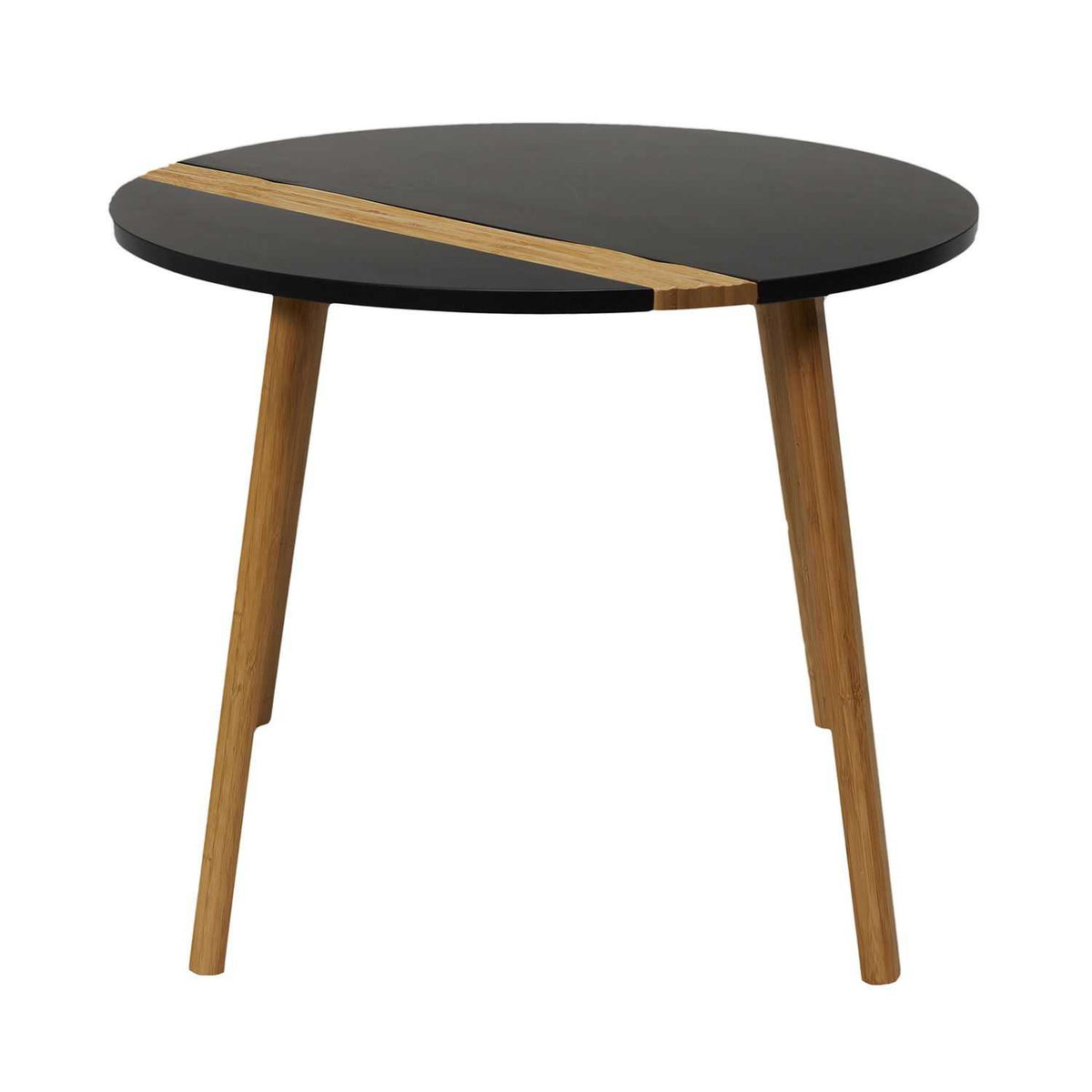 TABLE GIGOGNE BICOLORE RELIEF NOIR - LOT DE 2