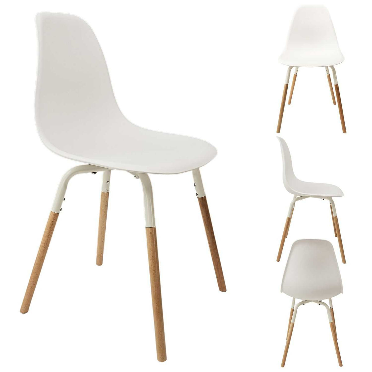 CHAISE PP PHENIX BLANC